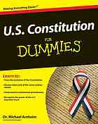 Us Constitution For Dummies M T W Arnheim