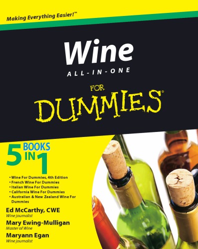 Wine Allinone For Dummies Ed Mccarthy Mary Ewingmulligan