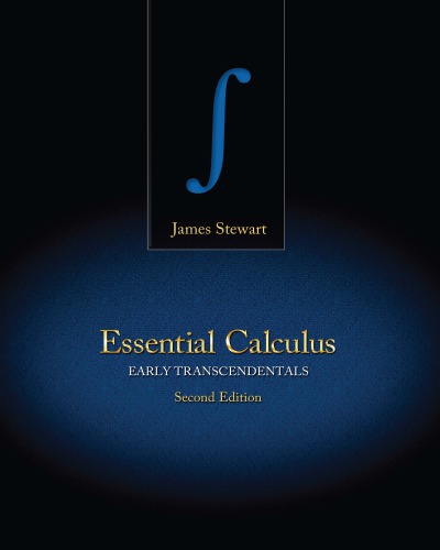 Essential Calculus Early Transcendentals 2nd Edition James Stewart
