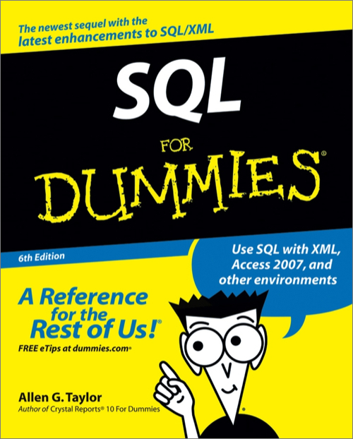 Sql For Dummies 6th Edition Allen G Taylor