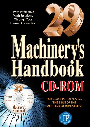 Machinerys Handbook 29th Edition 29th Erik Oberg