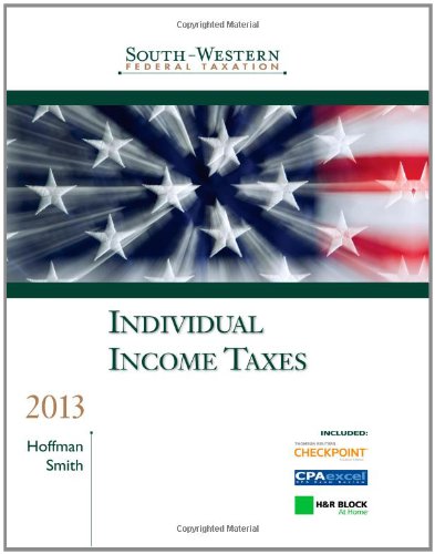 Southwestern Federal Taxation 2013 Individual Income Taxes 36th William H Hoffman