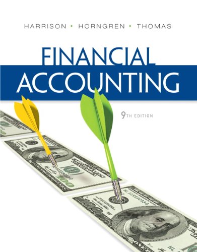 Financial Accounting 9th Edition Walter T Harrison Jr Charles T Horngren