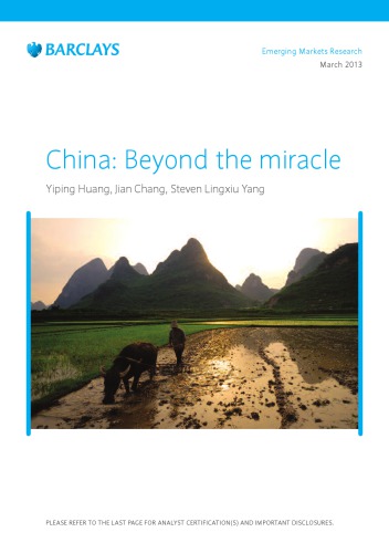 China Beyond The Miracle The Complete Series Yiping Huang