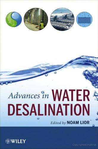 Advances In Water Desalination Noam Lior
