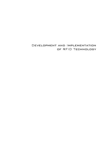 Development And Implementation Of Rfid Technology Y Cristina Turcu Cristina Turcu