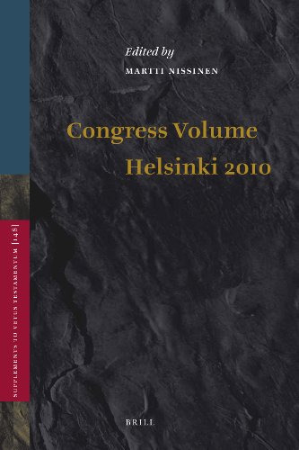 Congress Volume Helsinki 2010 Martti Nissinen