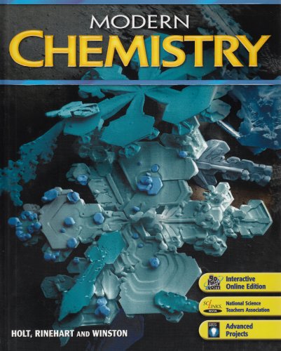 Modern Chemistry 1st Edition Raymond E Davis Regina Frey Mickey Sarquis