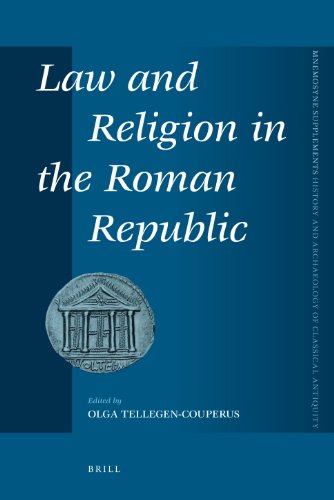 Law And Religion In The Roman Republic Olga Tellegencouperus