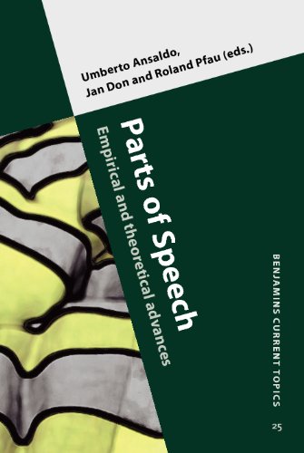 Parts Of Speech Empirical And Theoretical Advances Umberto Ansaldo