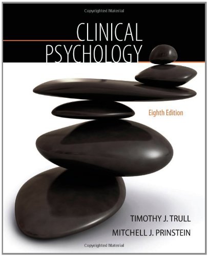 Clinical Psychology 8th Edition Timothy J Trull Mitch Prinstein
