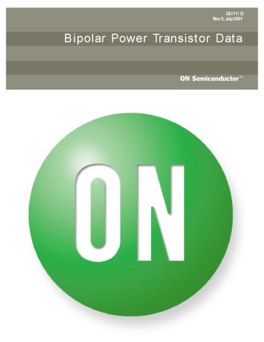 Bipolar Power Transistor Data Book Rev 8