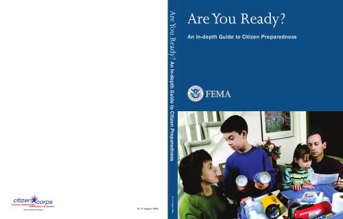 Are You Ready An Indepth Guide To Citizen Preparedness Fema