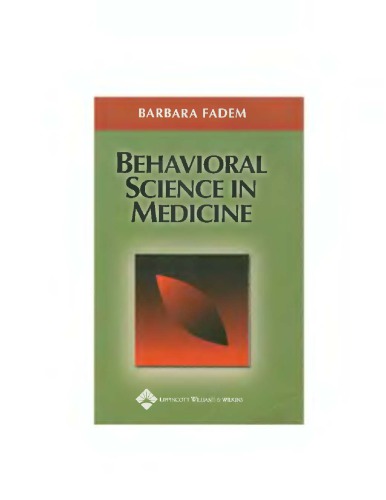 Behavioral Science In Medicine B Fadem