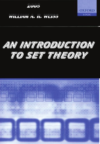 An Introduction To Set Theory W Weiss