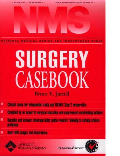 Surgery Casebook National Medical Series B Jarrell