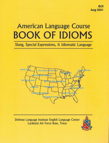 American Language Course Book Of Idioms
