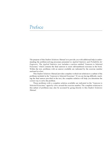 Applied Statistics And Probability For Engineers 3rd Ed D Montgomery