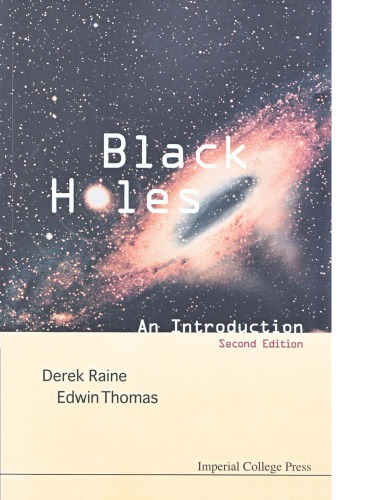 Black Holes An Introduction 2nd Ed D Raine E Thomas