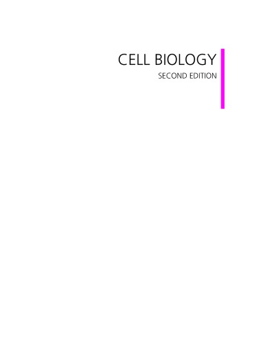 Cellular Biology A Short Course 2nd Ed S Bolsover Et Al