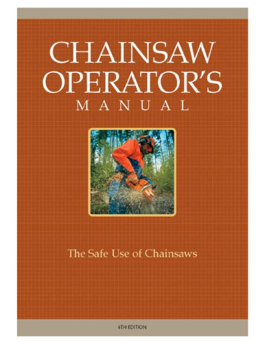 Chainsaw Operators Manual 6th Ed