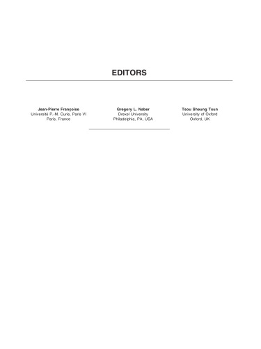 Encyclopedia Of Mathematical Physics Vol 1 Ac Franoise