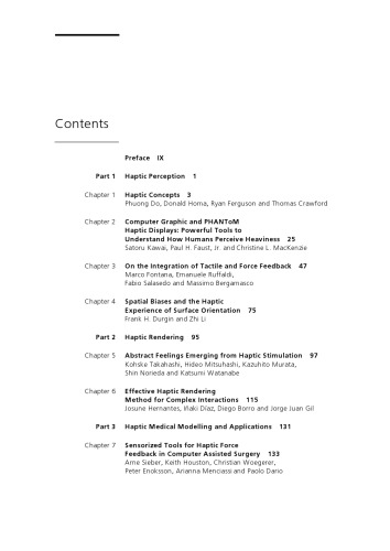 Haptics Rendering And Applications A El Saddik