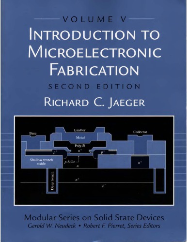 Introduction To Microelectronic Fabrication 2nd Ed R Jaeger Nonocr