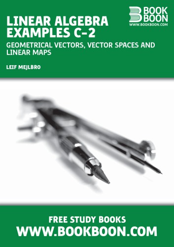 Linear Algebra Examples C2 L Mejlbro Nb Has Some Ads