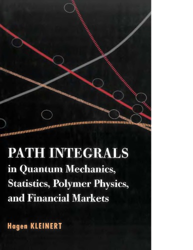 Path Integrals In Quantum Mech Stats Polymer Physics Etc 3rd Ed H Kleinert