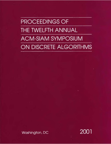 Procs 12th Ann Acmsiam Symp On Discrete Algorithms