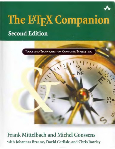 The Latex Companion 2nd Ed F Mittelbach Et Al