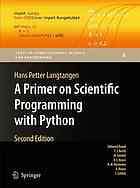 A Primer On Scientific Programming With Python 2nd Ed Hans Petter Langtangen Auth
