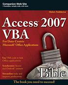 Access 2007 Vba Bible For Datacentric Microsoft Office Applications Helen Bell Feddema