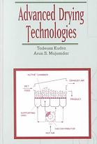 Advanced Drying Technologies Tadeusz Kudra A S Mujumdar