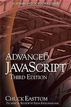 Advanced Javascript Chuck Easttom