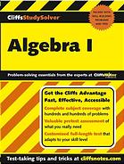 Algebra I Mary Jane Sterling
