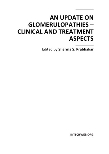 An Update On Glomerulopathies Clinical And Treatment Aspects Sharma S Prabhakar