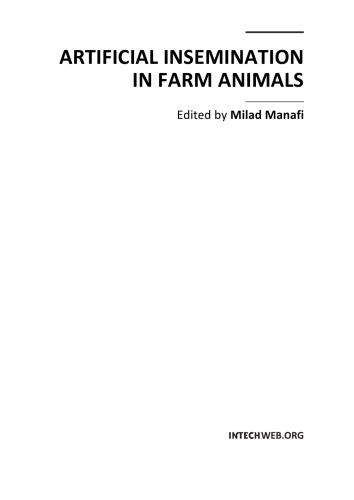 Artificial Insemination In Farm Animals Milad Manafi
