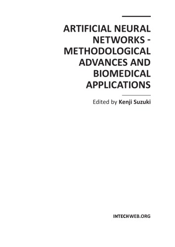 Artificial Neural Networks Methodological Advances And Biomedical Applications Kenji Suzuki