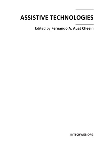 Assistive Technologies Fernando A Ed Auat Cheein