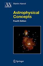 Astrophysical Concepts 4th Ed Martin Harwit