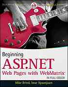 Beginning Aspnet Web Pages With Webmatrix Mike Brind Imar Spaanjaars