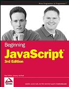 Beginning Javascript Paul Wilton Jeremy Mcpeak