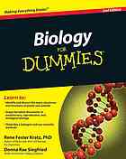 Biology For Dummies 2nd Ed Rene Fester Kratz Donna Rae Siegfried