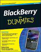 Blackberry For Dummies 3rd Ed Robert Kao Dante Sarigumba