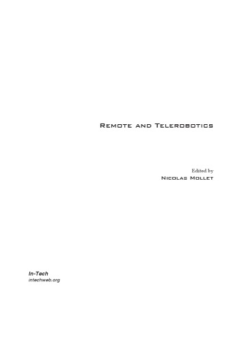 Cable Driven Devices For Telemanipulation Ferraresi Carlo Pescarmona
