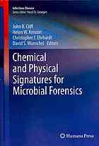 Chemical And Physical Signatures For Microbial Forensics 1st Edition Kristin H Jarman Phd Auth