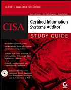 Cisa Certified Information Systems Auditor Study Guide 1st Edition David Cannon Timothy S Bergmann Brady Pamplin