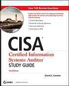 Cisa Certified Information Systems Auditor Study Guide 3rd Ed David L Cannon